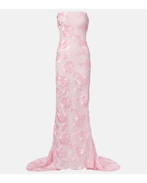 ROTATE BIRGER CHRISTENSEN Bridal Embroidered Gown - Pink