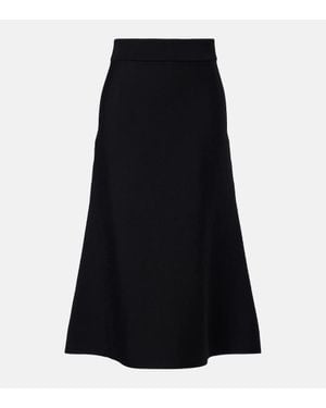 Dorothee Schumacher Midirock Sharp Ambition Aus Einem Wollgemisch - Schwarz