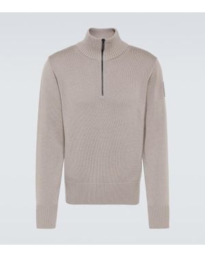 Canada Goose Pull Rosseau En Laine - Gris