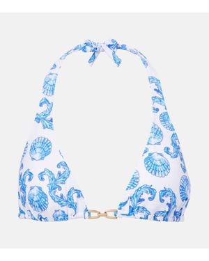 Melissa Odabash Bikini-Oberteil Bahamas - Blau