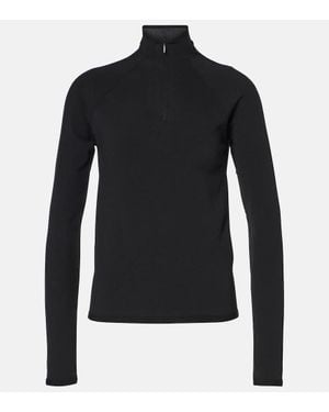 The Row Patti Jersey Top - Black