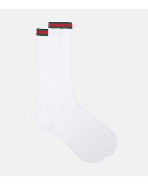Gucci Calzini Web - Bianco