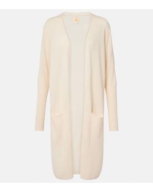 Jardin Des Orangers Wool And Cashmere Cardigan - Natural