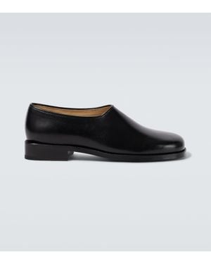 Lemaire Slip-Ons Anatomic Aus Leder - Schwarz