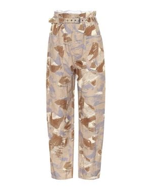 Isabel Marant Exklusiv bei Mytheresa – Bedruckte Hose Iona - Natur
