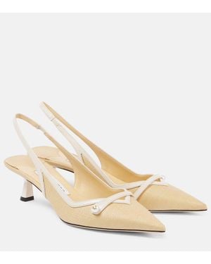 Jimmy Choo Pumps Slingback Amita 45 - Neutro