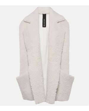 Blancha Shearling Vest - White