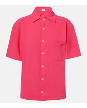 JADE Swim Hemd Aus Frottee - Pink