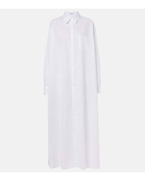 Frankie Shop Hemdblusenkleid Avery - Weiß