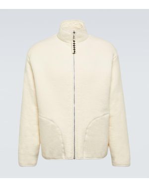 Jil Sander Jacke Aus Baumwoll-Fleece - Natur