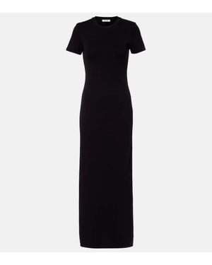 Nili Lotan Robe T-Shirt Lucinda En Coton - Noir