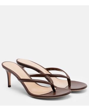 Gianvito Rossi Sandali Calypso 70 - Marrone