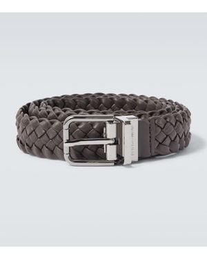 Dolce & Gabbana Guertel Aus Leder - Braun
