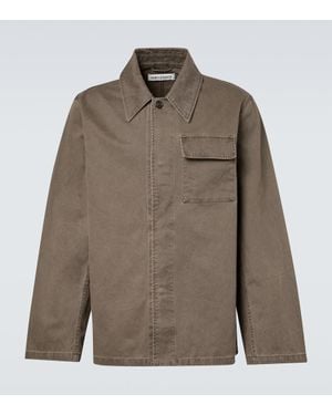 Our Legacy Jacke Dutch Aus Baumwoll-Twill - Grün