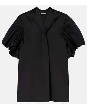 Junya Watanabe Top Aus Baumwolle - Schwarz