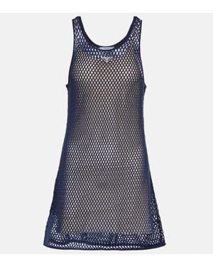 Prada ドレス Cotton mesh dress 関税込 Prada ドレス Cotton mesh dress 関税込