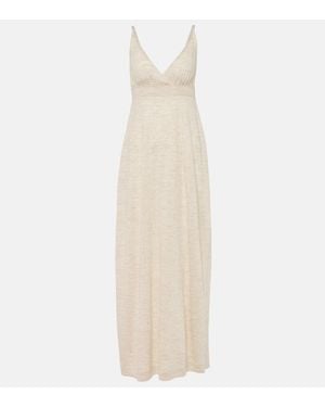 Loro Piana Abito Midi - Bianco