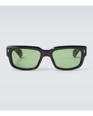 Jacques Marie Mage Eckige Sonnenbrille Mattei - Grün