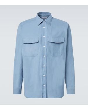 Lardini Cotton Shirt - Blue