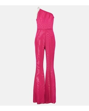Alexandre Vauthier One-Shoulder Jumpsuit - Pink