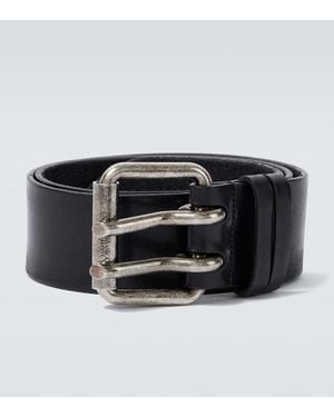 Saint Laurent Ceinture Motorcycle En Cuir - Noir