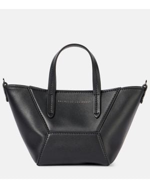 【関税&送料込】Brunello Cucinelli Bc Duo Mini Tote Bag In L BC Duo Mini Monili suede tote bag in brown - Brunello