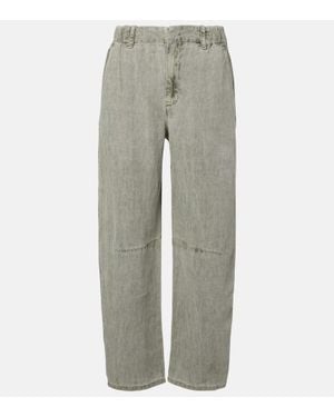 Velvet Pantaloni Regular Taylor - Grigio