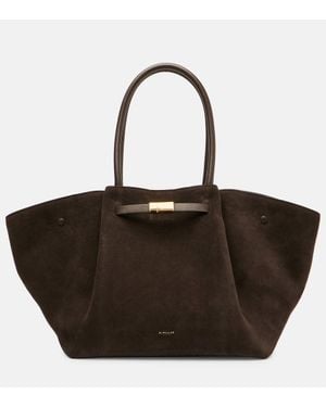 DeMellier London New York Leather Tote Bag - Black