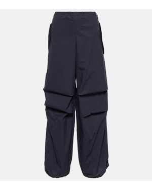 AG Jeans Cargohose Aus Baumwolle - Blau