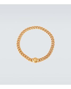 Versace Choker chaine Medusa - Métallisé