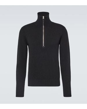 Tom Ford Pullover Aus Wolle Und Kaschmir - Schwarz