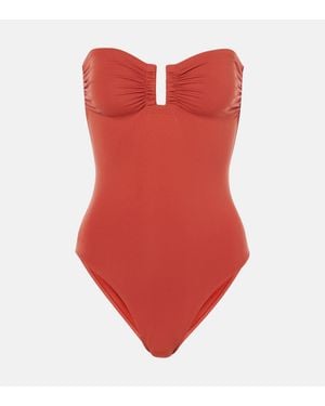 Eres Cassiopee Strapless Swimsuit - Red