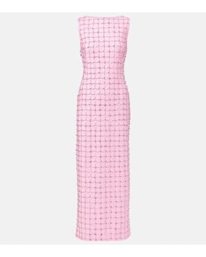 Jonathan Simkhai Embellished Maxi Dress - Pink