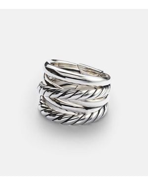 David Yurman Crossover Sterling Ring - White