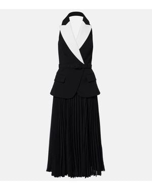 Rebecca Vallance Emma Belted Midi Dress - Black