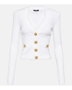 Balmain Cardigan - Weiß
