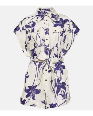 Zimmermann Mono Acadian De Lino Floral - Multicolor