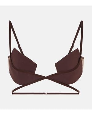 Nensi Dojaka Bralette - Braun