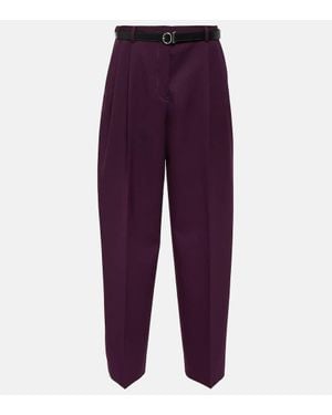 Jil Sander Pantaloni Regular - Viola