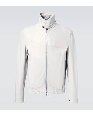 Brunello Cucinelli Blouson Jacket - White
