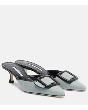 Manolo Blahnik Pumps Maysale 50 - Grau