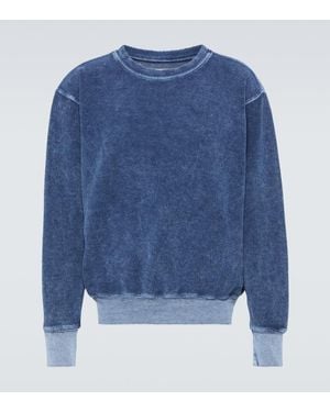 Les Tien Sweatshirt Aus Baumwoll-Jersey - Blau