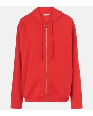 The Row Sweat-Shirt A Capuche Rosy En Coton - Rouge