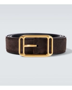 Tom Ford Leather Belt - Brown