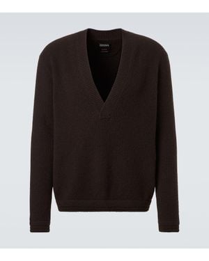 ZEGNA Cashmere Jumper - Black