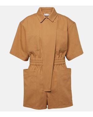 Max Mara Angora Boiler Suit Playsuit - Natural