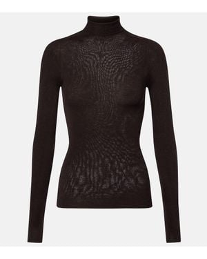 Dorothee Schumacher Rollkragenpullover Urban Aus Schurwolle - Schwarz