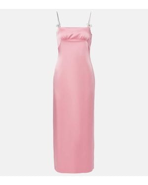 オールインワン・サロペット Blumarine Knee-Length Black Bow Dress With Bijou Brooch Blumarine Knee-Length Bow Dress With Bijou Brooch Detail in