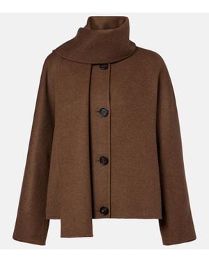 Max Mara Jacke Kate Aus Schurwolle - Braun