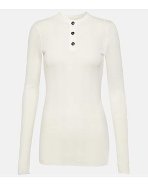 KHAITE Top Byron - Bianco
